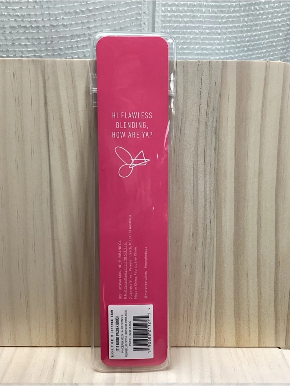 Morphe X Jeffree Star JS11 Blunt Packer Makeup brush NEW!